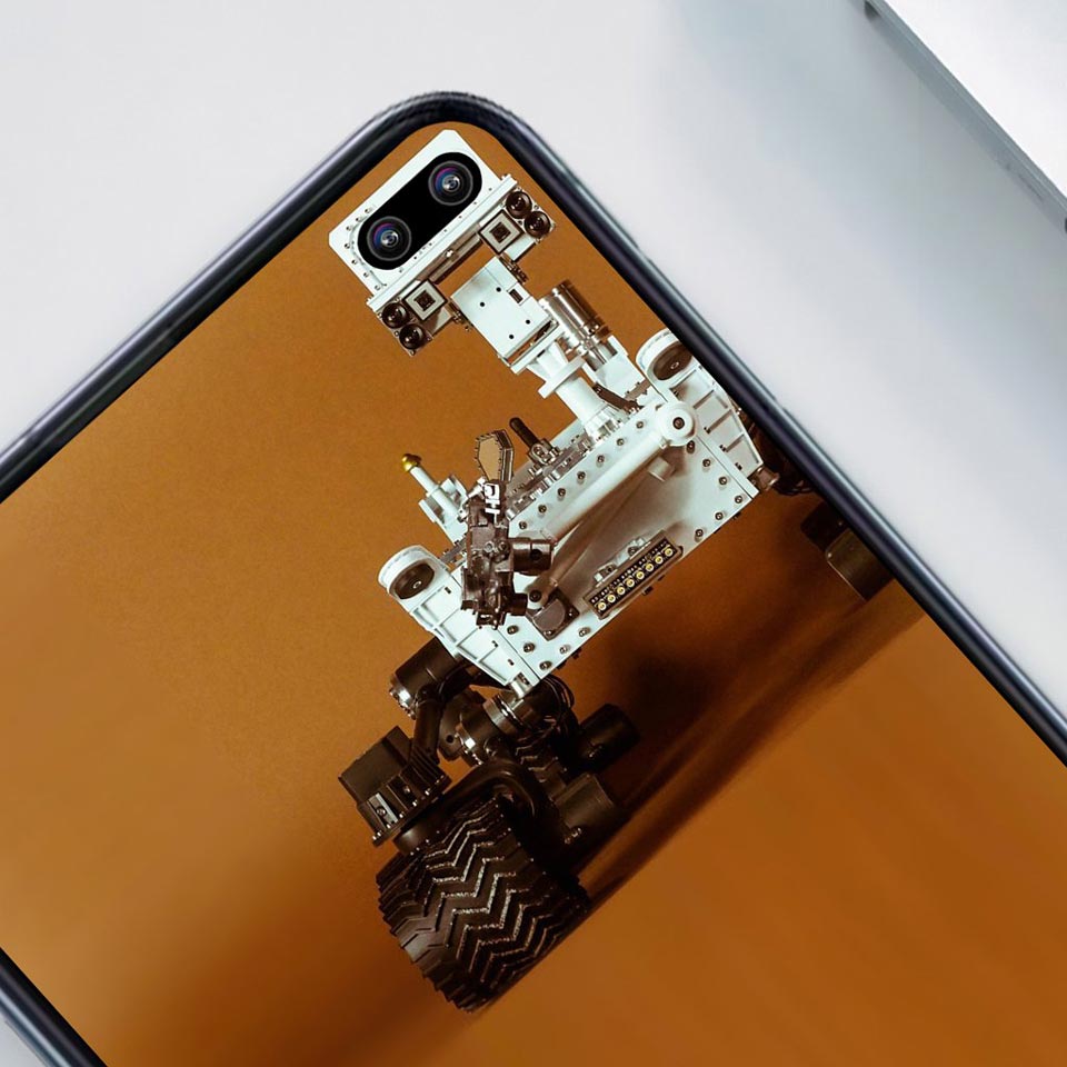 Wallpaper Samsung Galaxy S10 Ini Mengakali Lubang Kamera Dengan Cerdik