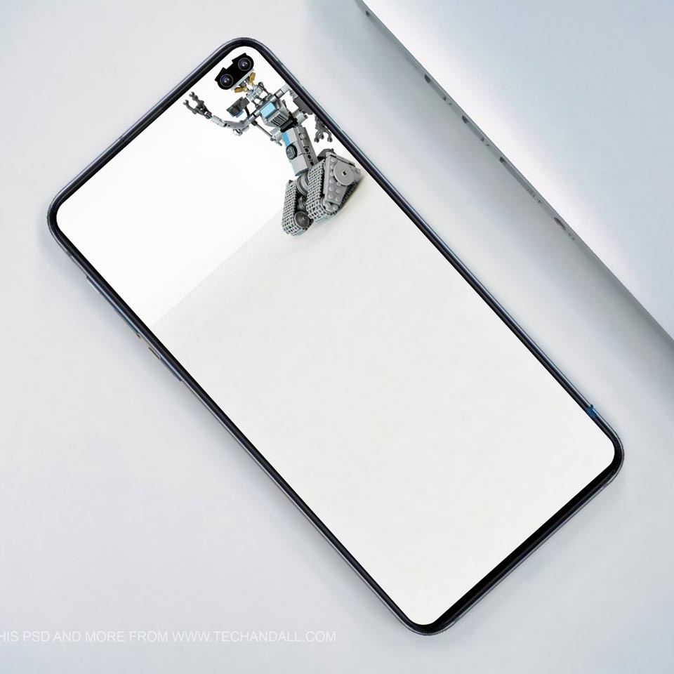 Wallpaper Samsung Galaxy S10 Ini Mengakali Lubang Kamera Dengan Cerdik