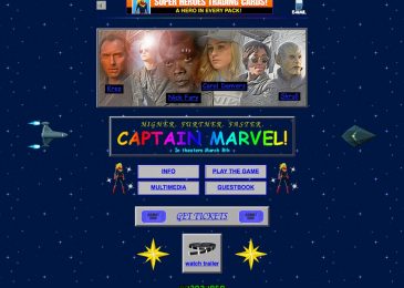 website captain marvel