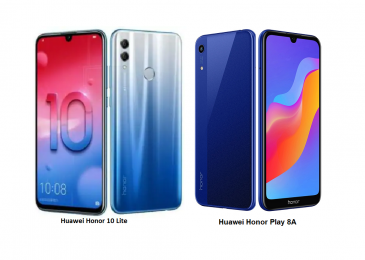 Harga dan Spesifikasi Honor 8A dan Honor 10 LITE
