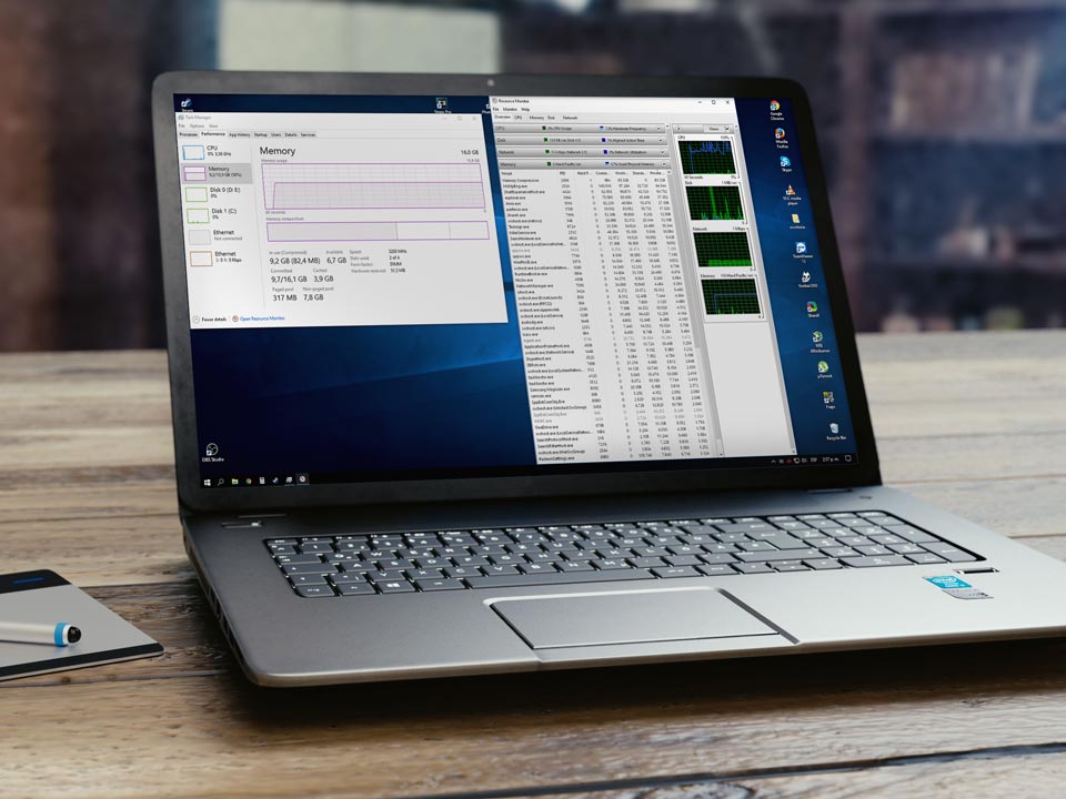 Cara melihat ram laptop windows dan penggunaannya