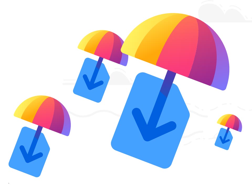 firefox send illustration
