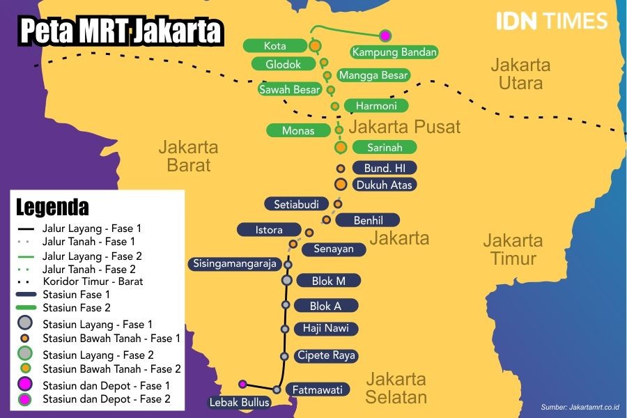 Senangnya Warga Ibukota MRT Jadi Kenyataan, Ini Beberapa Fakta Soal MRT