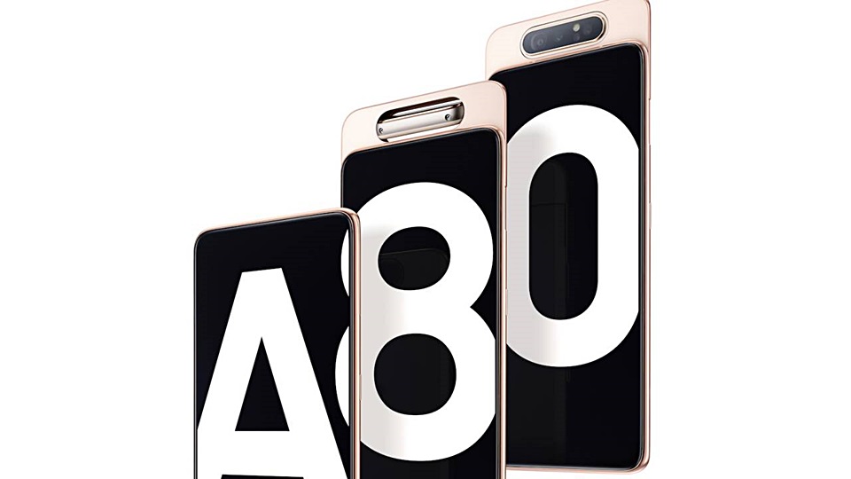 Samsung Galaxy A80 Tampil dengan Full Screen dan Kamera Berputar