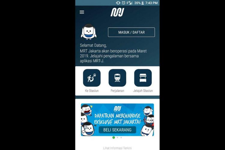 aplikasi handphone mrt jakarta