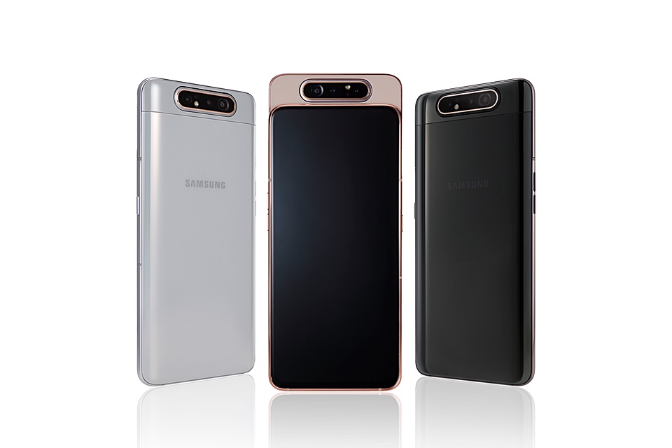 Samsung Galaxy A80 Tampil dengan Full Screen dan Kamera Berputar