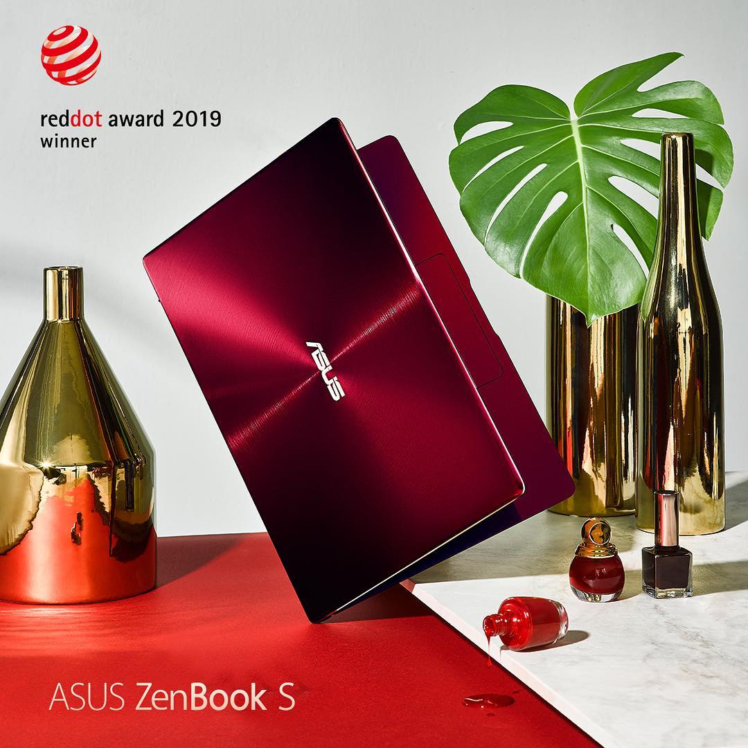 ASUS Zenbook S reddot award 2019