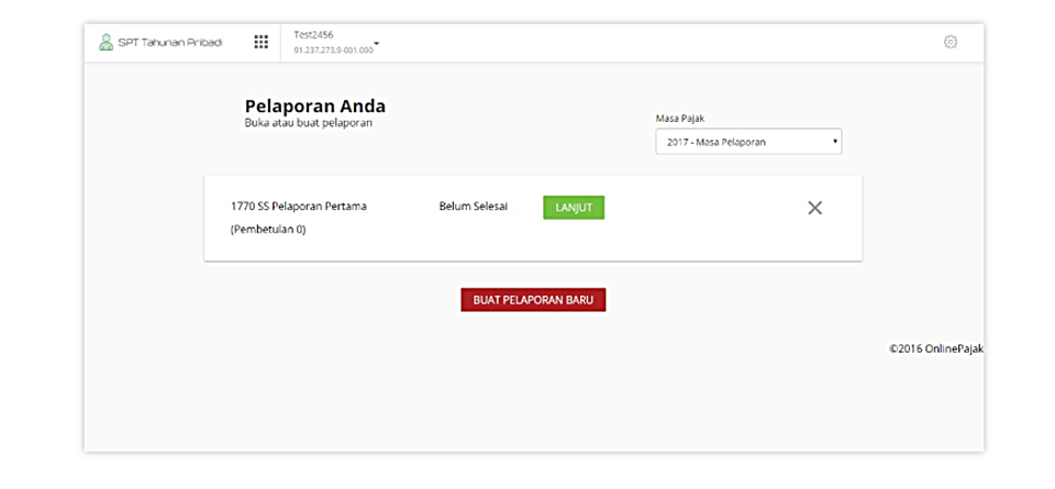 Cara Mengisi Formulir SPT Tahunan Pribadi Melalui OnlinePajak
