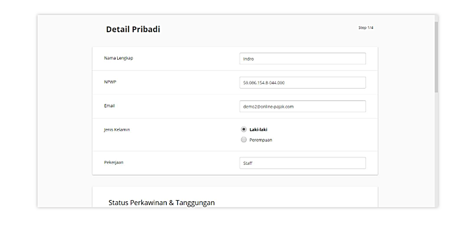 Cara Mengisi Formulir SPT Tahunan Pribadi Melalui OnlinePajak
