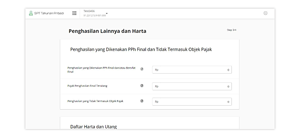 Cara Mengisi Formulir SPT Tahunan Pribadi Melalui OnlinePajak