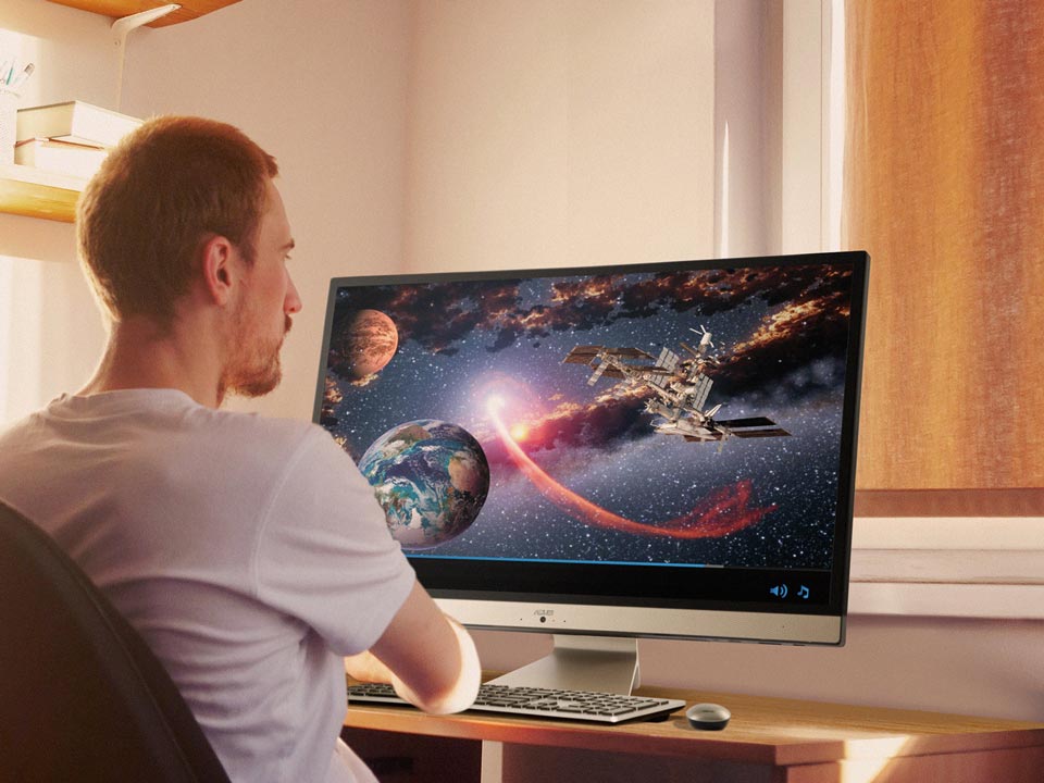 Vivo AiO V272 powerful display and speakers