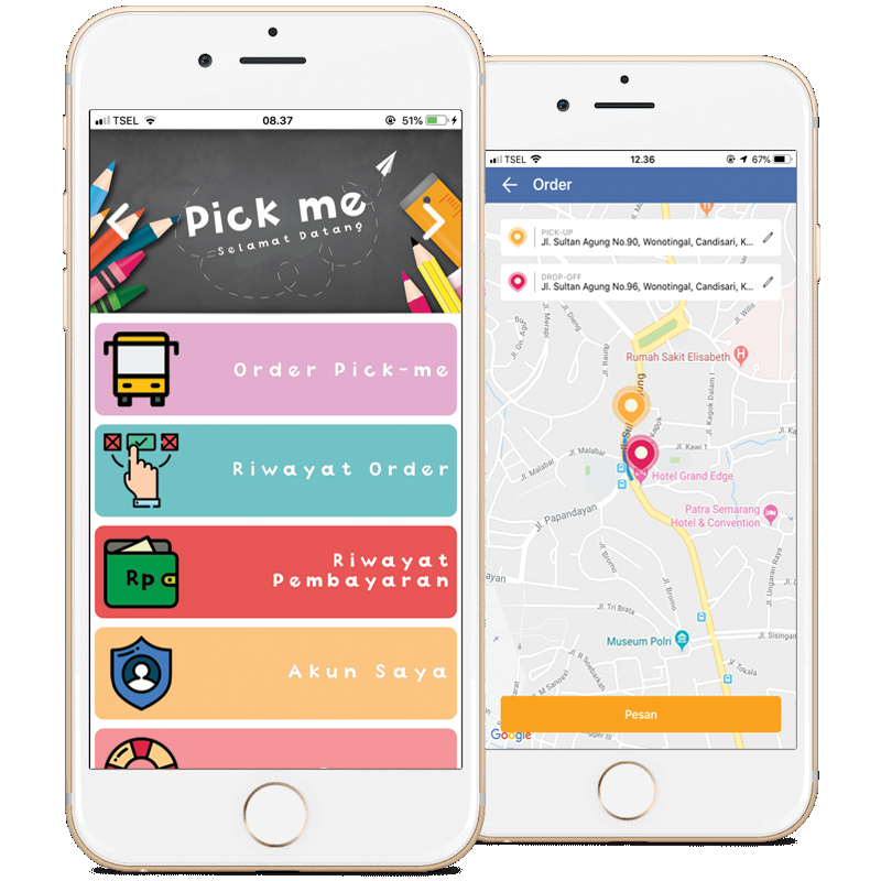 PickMe School, Aplikasi Antar Jemput Sekolah 