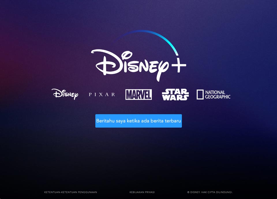 disney plus indonesia