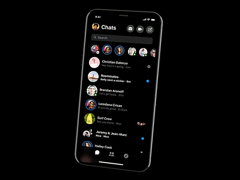 Messenger Hadirkan Pengaturan Mode Gelap Secara Global
