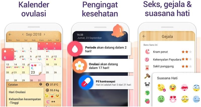 5 Aplikasi untuk Memantau Siklus Menstruasi