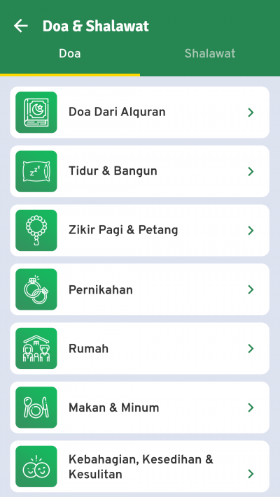 daftar doa aplikasi islami kesan