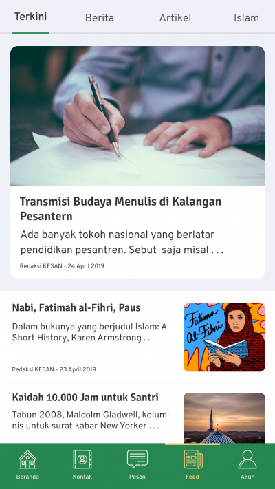 Aplikasi Islami KESAN Resmi Dirilis di indonesia. Fiturnya Menarik!