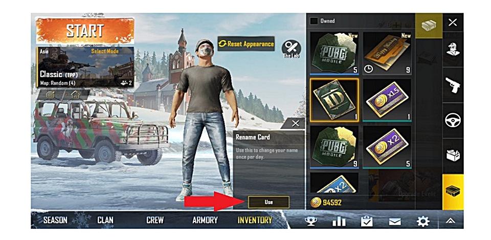 Cara Mudah Mengganti Nickname di PUBG Mobile