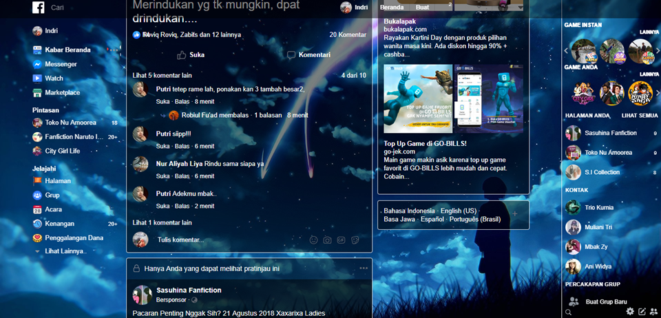 Cara Mudah untuk Mengubah Tema Facebook Sesuai Selera