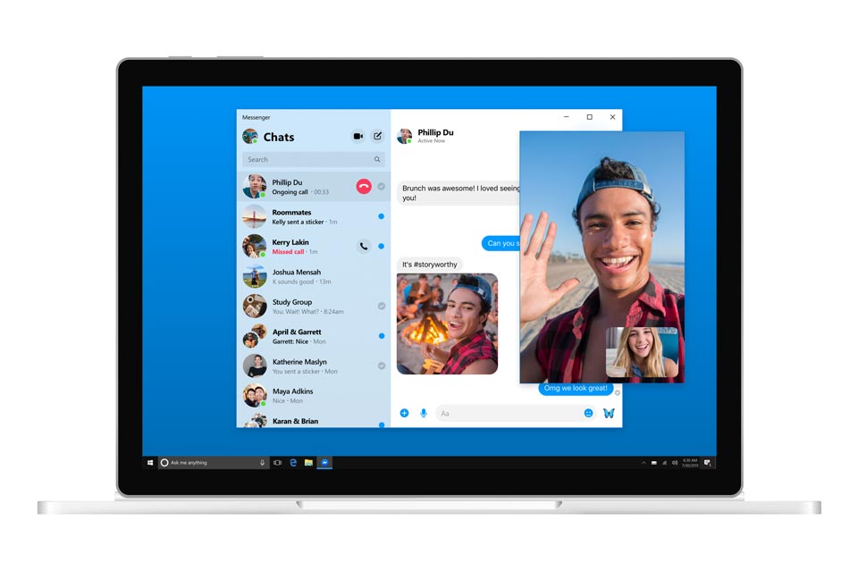 aplikasi messenger untuk windows 10