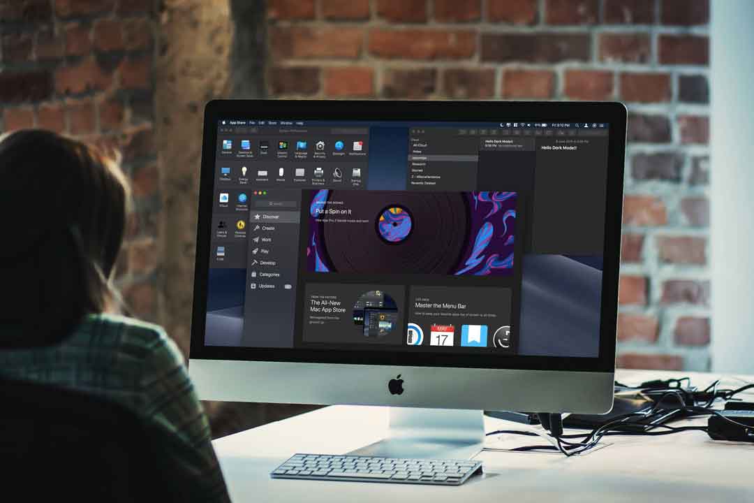 macOS Mojave di iMac