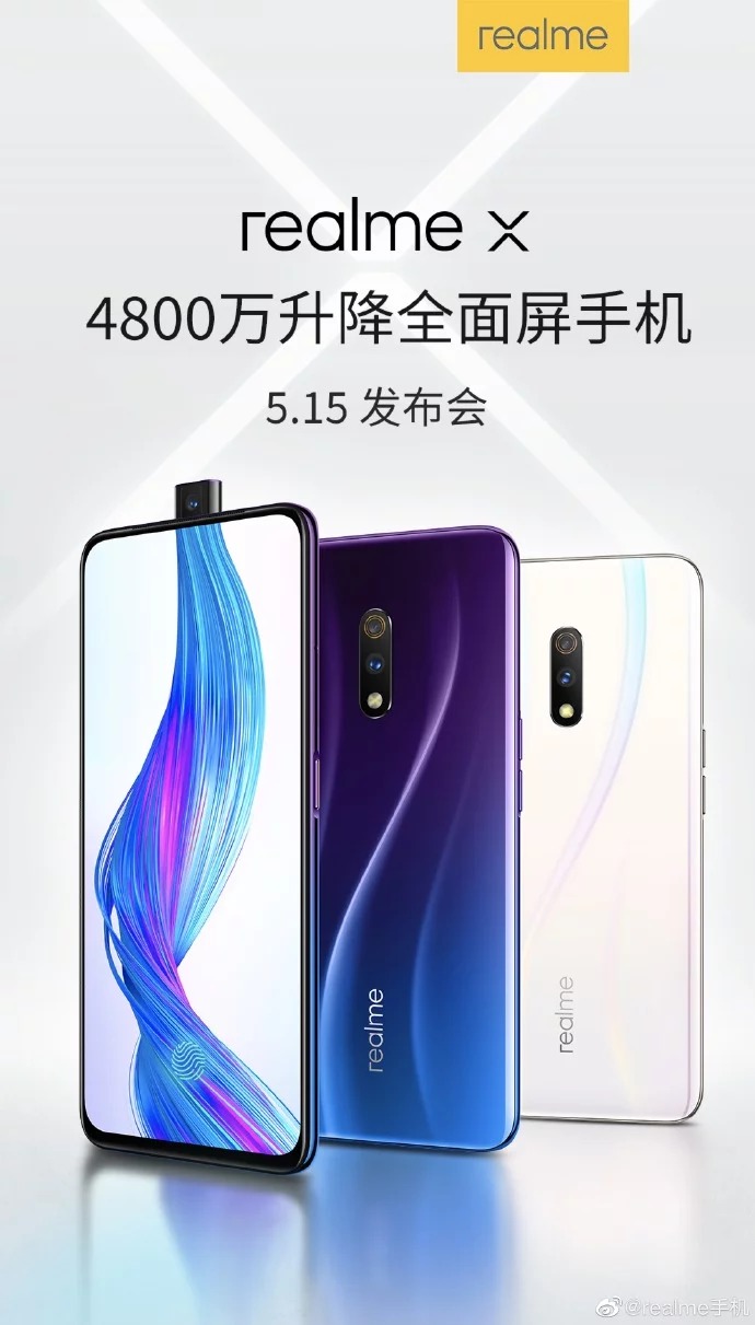 Inilah Penampakan Realme X yang akan Segera Diluncurkan!