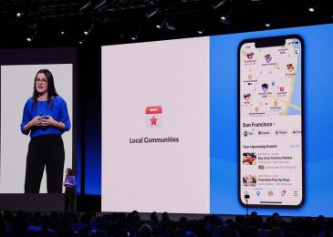 presentasi tampilan baru facebook