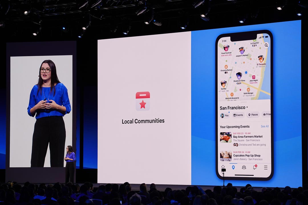 presentasi tampilan baru facebook
