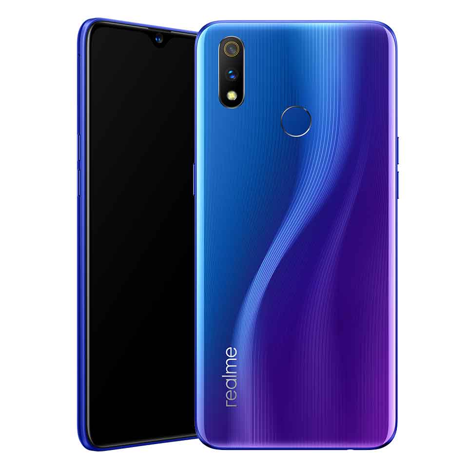 realme 3 Pro nitro blue