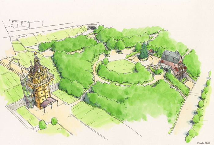 Gambaran Studio Ghibli Theme Park yang Akan Dibuka Tahun 2022