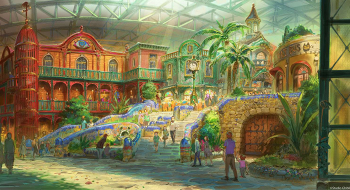 Gambaran Studio Ghibli Theme Park yang Akan Dibuka Tahun 2022