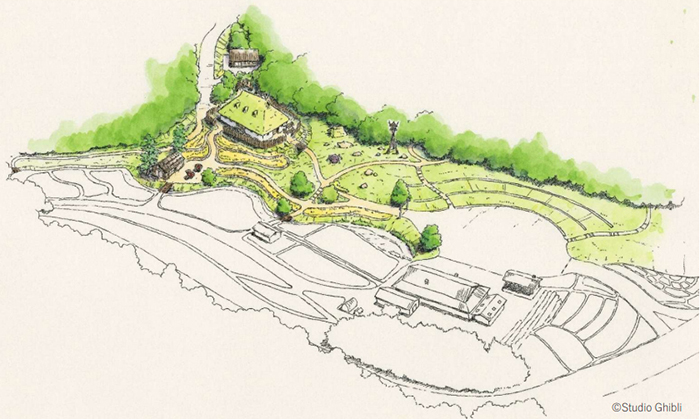 Gambaran Studio Ghibli Theme Park yang Akan Dibuka Tahun 2022