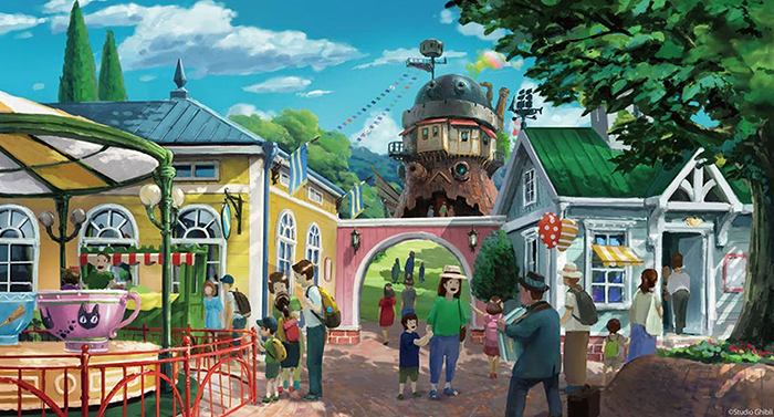 Gambaran Studio Ghibli Theme Park yang Akan Dibuka Tahun 2022