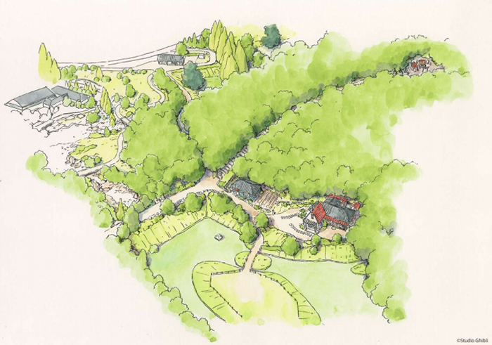 Gambaran Studio Ghibli Theme Park yang Akan Dibuka Tahun 2022