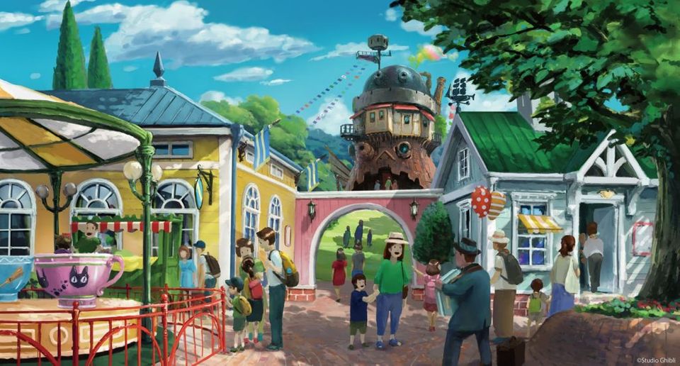 Gambaran Studio Ghibli Theme Park yang Akan Dibuka Tahun 2022