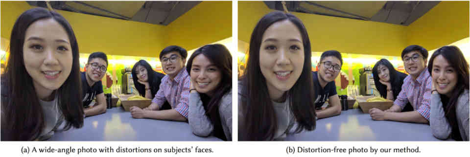 koreksi distorsi foto lensa lebar