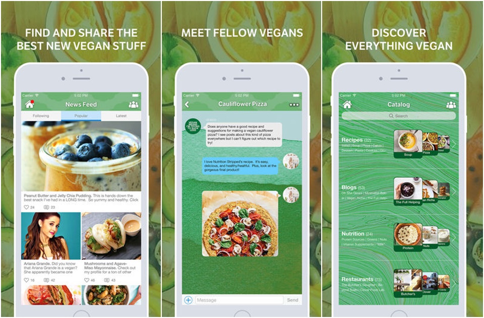 Daftar Aplikasi Smartphone yang Cocok untuk Vegetarian