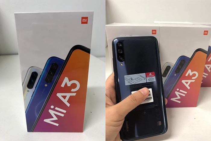 Foto Xiaomi Mi A3 yang Ternyata Versi Internasional Mi CC9 Bocor