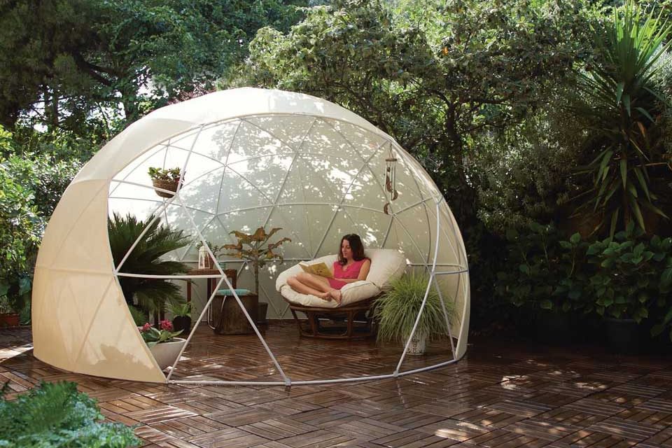 tenda dome garden igloo
