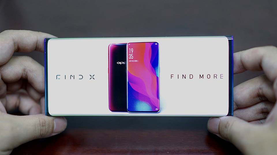 Prototipe "Waterfall Screen" Ponsel Oppo Tanpa Bezel