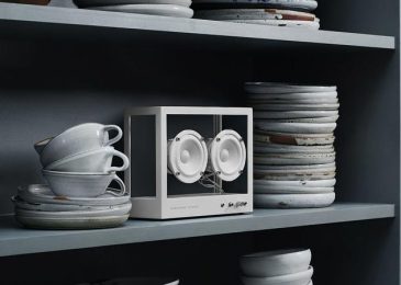 small transparent speaker