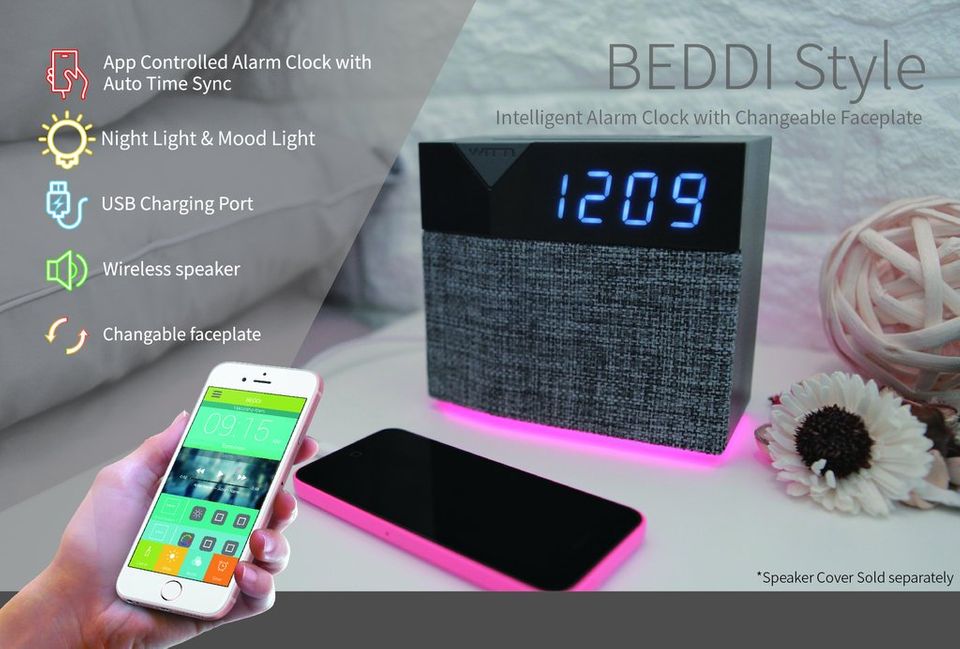 BEDDI Style Intelligent Alarm – Perpaduan Alarm dan Speaker Bluetooth
