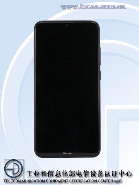 Tampilan redmi 8 di TENAA