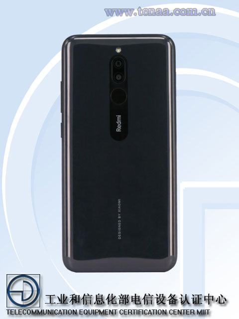 tampilan belakang ponsel yang diduga redmi 8