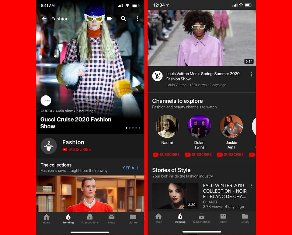 YouTube Luncurkan Kategori yang Didedikasikan untuk Fashion
