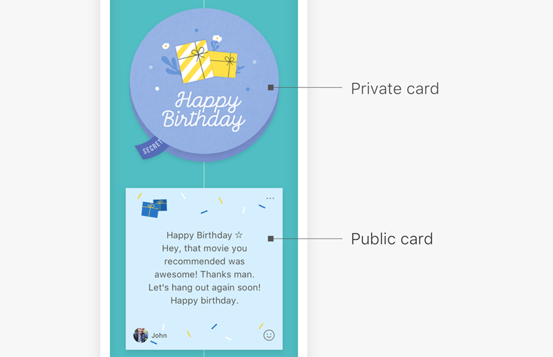 Cara Menggunakan Fitur Birthday Card LINE 3