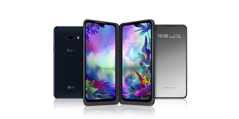 lg g8x thinq dan lg dual screen
