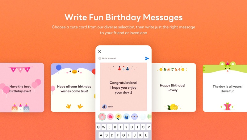 Syarat Menggunakan Fitur Birthday Card LINE