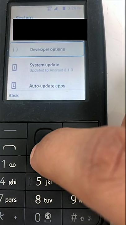 informasi pembaruan sistem android di ponsel standar nokia