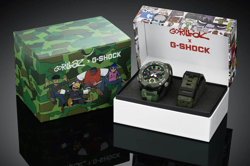 Gorillaz X G-Shock Limited Edition 2019